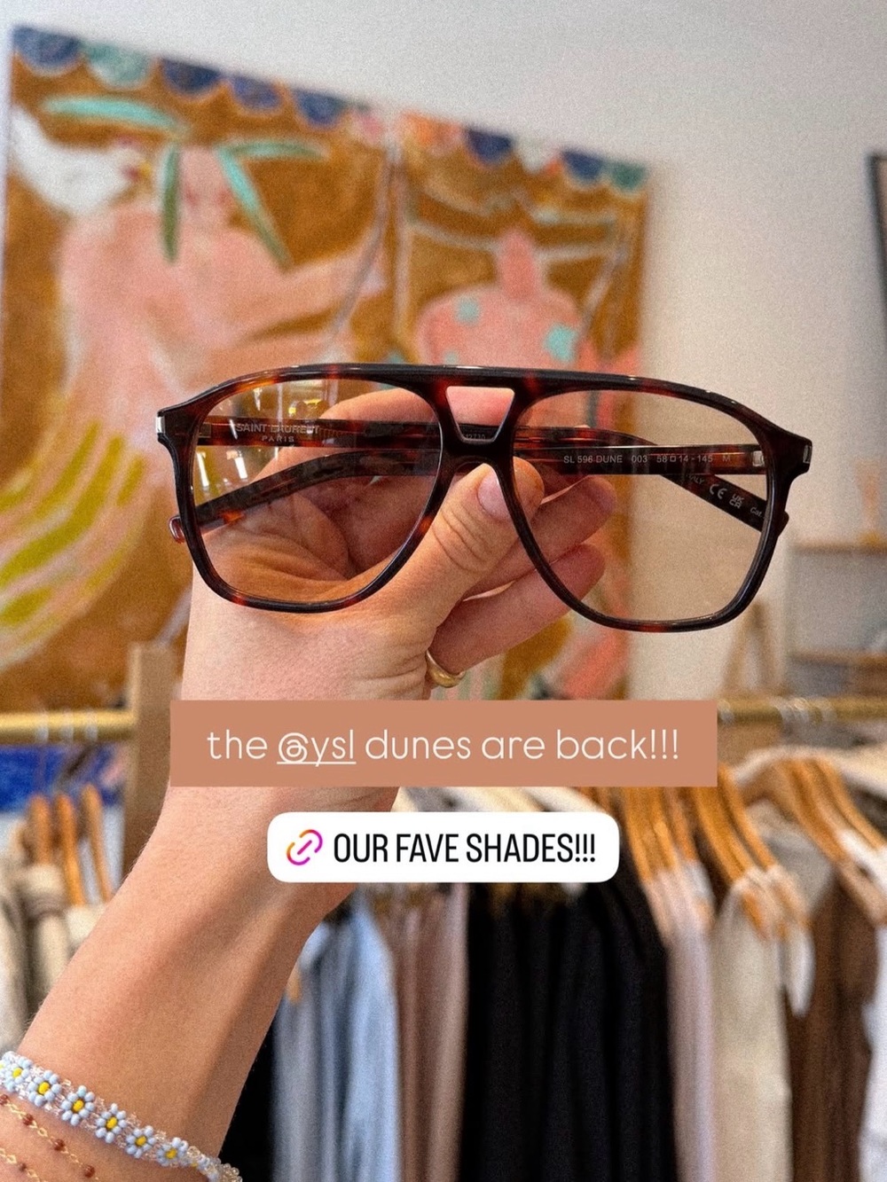 YSL Dune Sunglasses